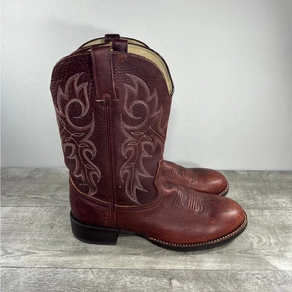 Durango DB3145 Rebel Westward Western Cowboy Leather Men’s Boots Size 10.5